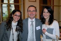 Déborah Garzon (CCFI), Anthony Pattou et Gaelle Mamann (Dept Commercial de l'Ambassade d'Israël en France)
