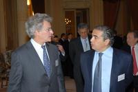 Maître Olivier Binder et Pierre Besnainou